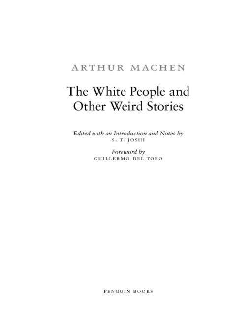 The White People and Other Weird Stories