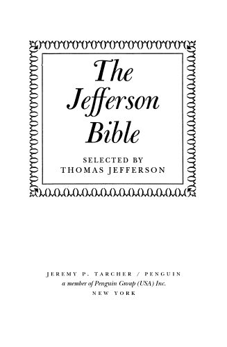 The Jefferson Bible