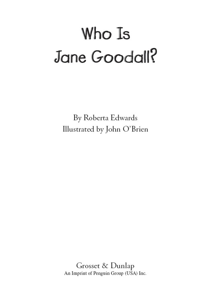 Who Is Jane Goodall?