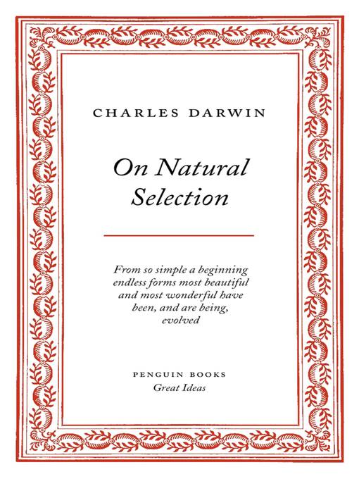 On Natural Selection