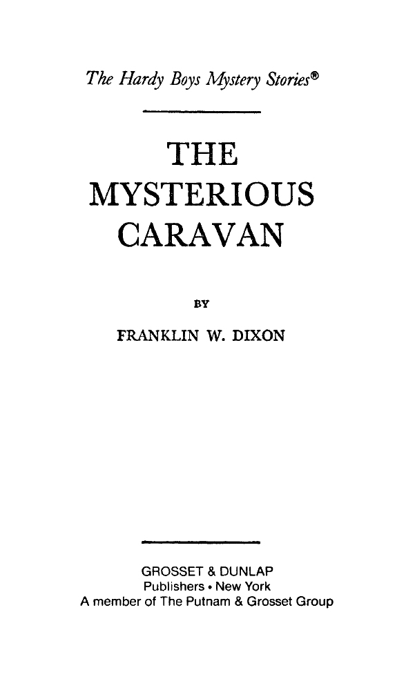 The Mysterious Caravan