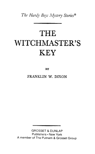 The Witchmaster's Key