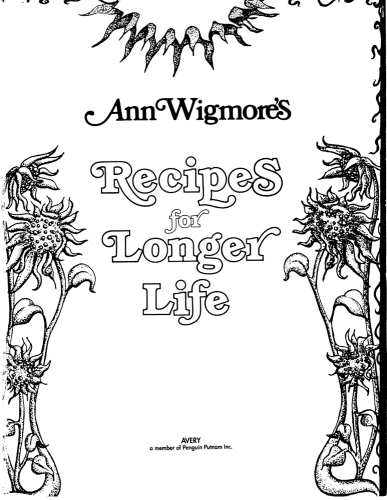 Recipes for Longer Life