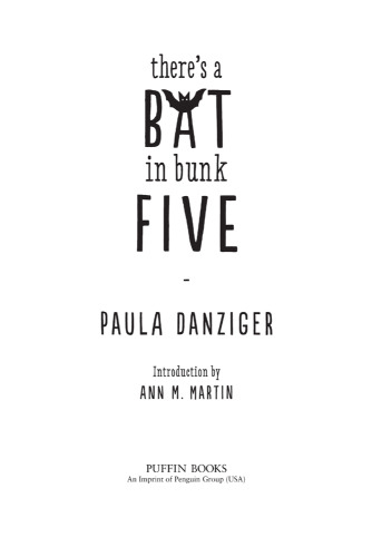 There's a Bat in Bunk Five