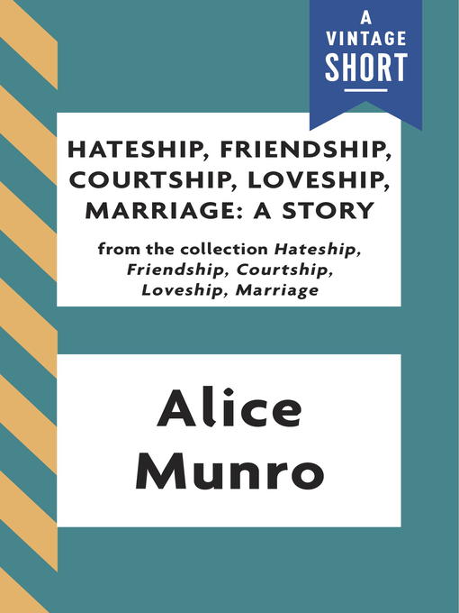 Hateship, Friendship, Courtship, Loveship, Marriage