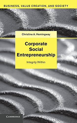 Corporate Social Entrepreneurship