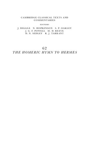 The Homeric Hymn to Hermes