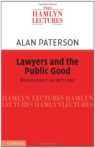 Lawyers and the Public Good