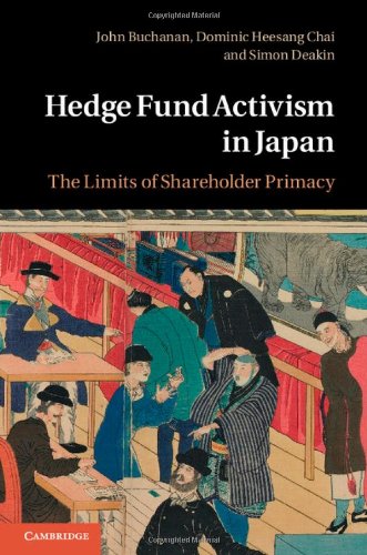 Hedge Fund Activism in Japan