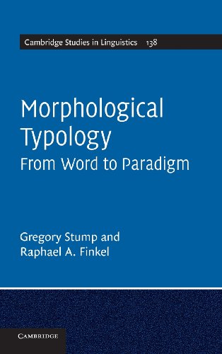 Morphological Typology