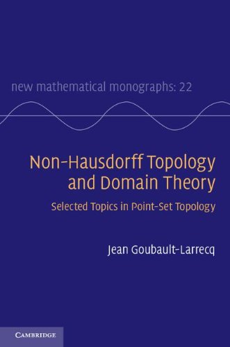 Non-Hausdorff Topology and Domain Theory