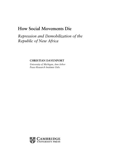 How Social Movements Die