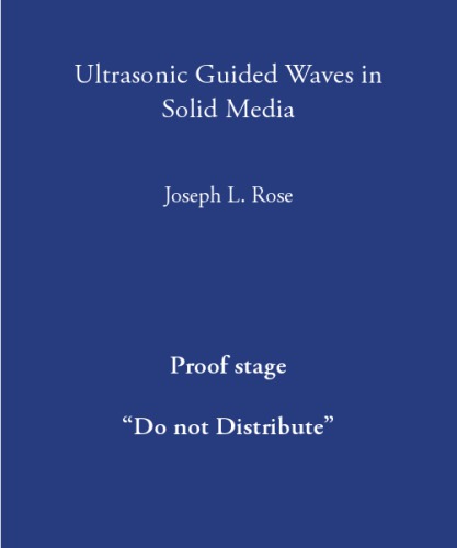 Ultrasonic Guided Waves in Solid Media