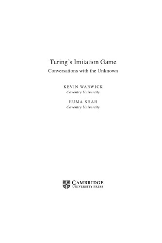 Turing's Imitation Game