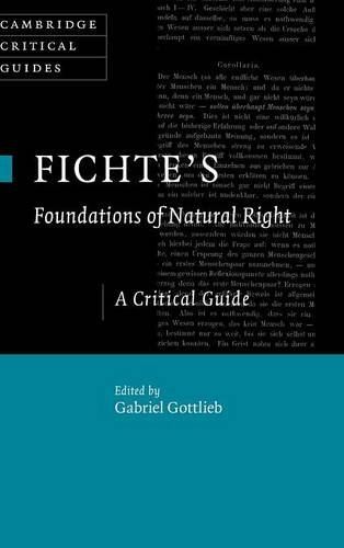 Fichte's Foundations of Natural Right