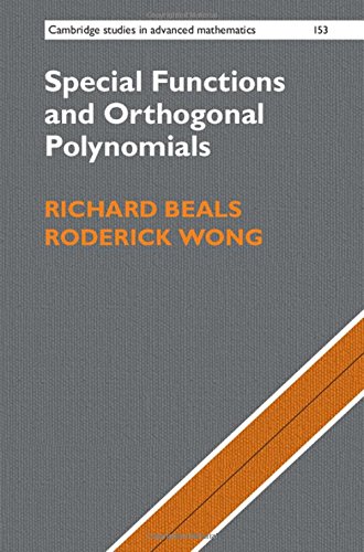 Special Functions and Orthogonal Polynomials