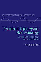 Symplectic Topology and Floer Homology