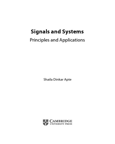 Signals and Systems