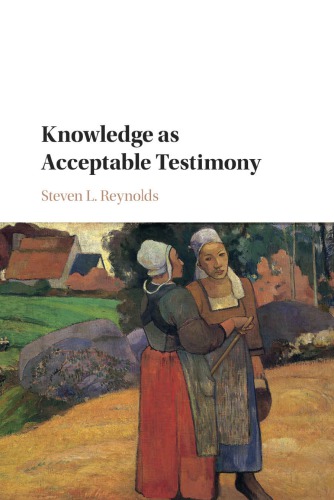 Knowledge as Acceptable Testimony