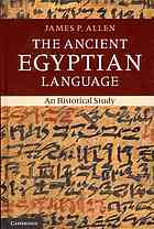 The Ancient Egyptian Language