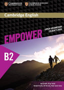 Cambridge English Empower Upper Intermediate Student's Book