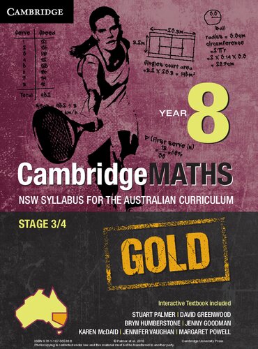 Cambridge Mathematics GOLD NSW Syllabus for the Australian Curriculum Year 8