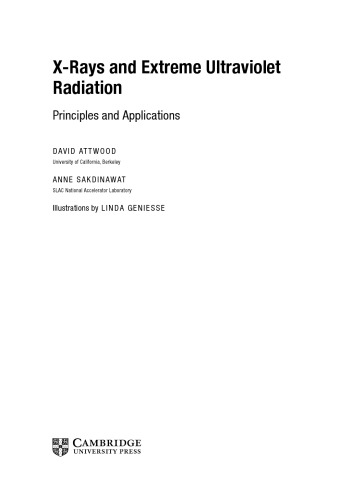 X-Rays and Extreme Ultraviolet Radiation