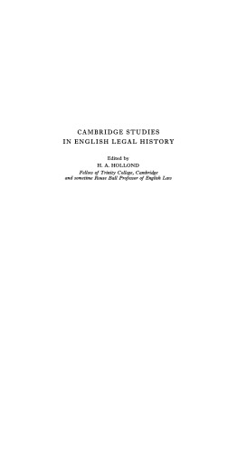 The Attorney in Eighteenth-Century England