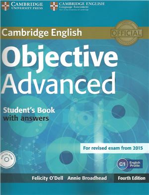 Objective Advanced 4th Edition Student's Book with answers with CD-ROM