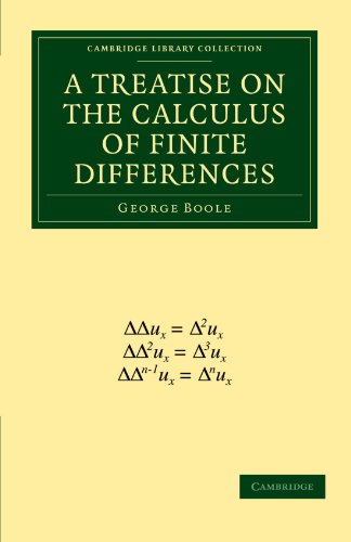 A Treatise on the Calculus of Finite Differences