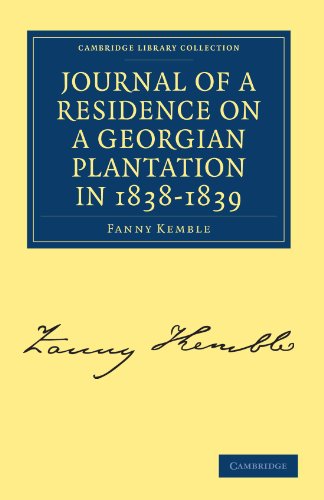 Journal of a Residence on a Georgian Plantation in 1838-1839