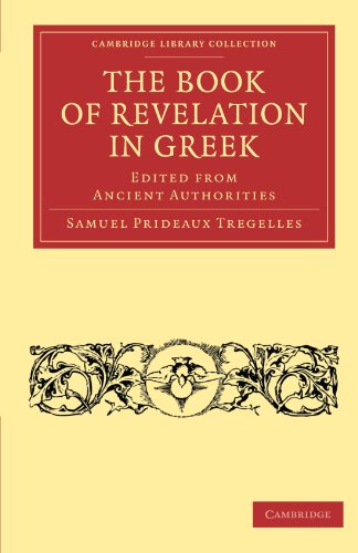 The Book of Revelation in Greek Edited from Ancient Authorities