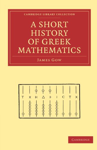 A Short History of Greek Mathematics