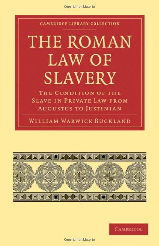 The Roman Law of Slavery