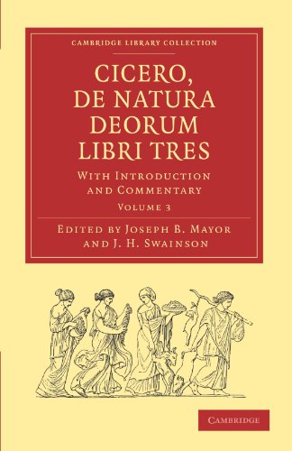 Cicero, de Natura Deorum Libri Tres
