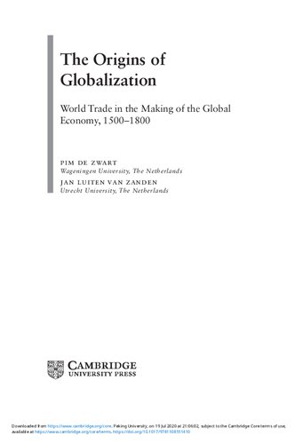 The Origins of Globalization