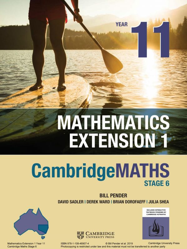 Mathematics Extension 1 Year 11.