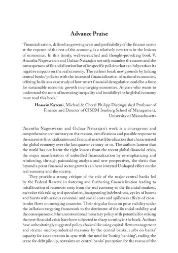 The Rise of Finance