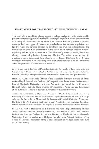 Smart Mixes for Transboundary Environmental Harm