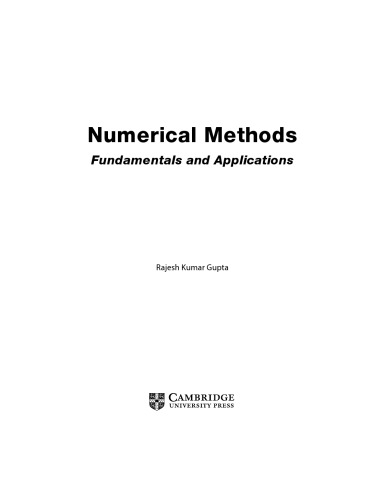 Numerical Methods