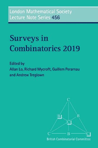 Surveys in Combinatorics 2019