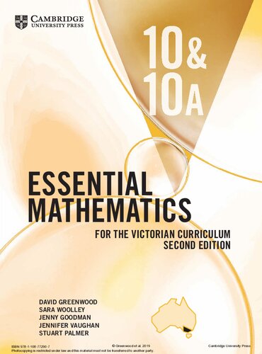 Essential Mathematics for the Victorian Curriculum 10 & 10A.