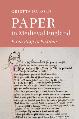 Paper in Medieval England