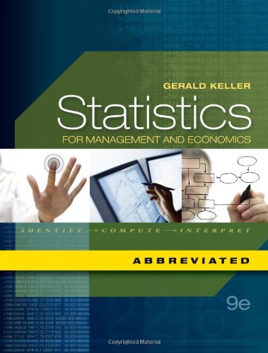 Statistics for Management and Economics