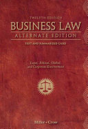 Business Law, Alternate Edition