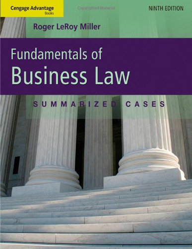 Fundamentals of Business Law