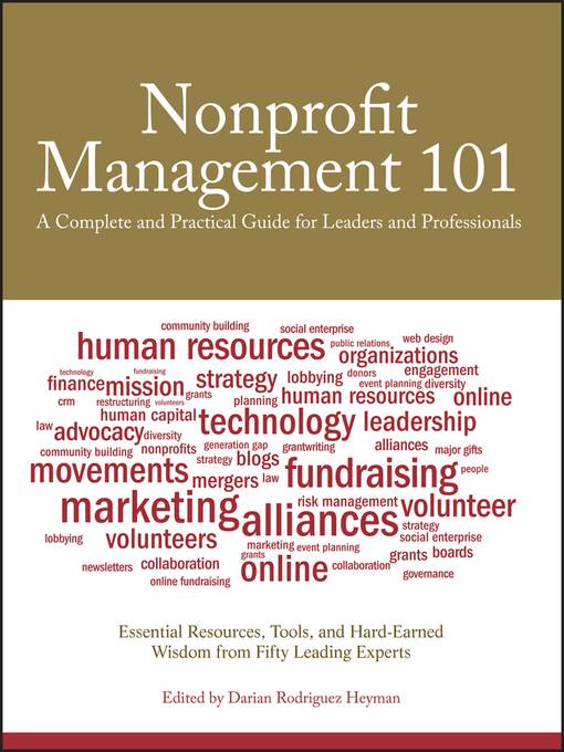 Nonprofit Management 101