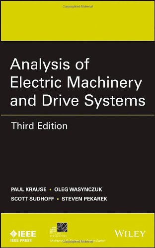 Analysis of Electric Machinery and Drive Systems