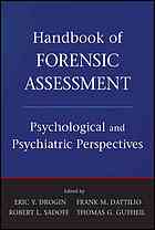 Handbook of Forensic Assessment