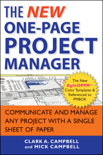 The One Page Project Manager for It Projects